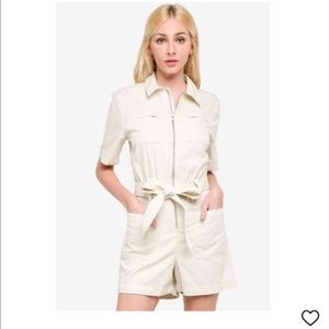 GAP short sleeve utility romper